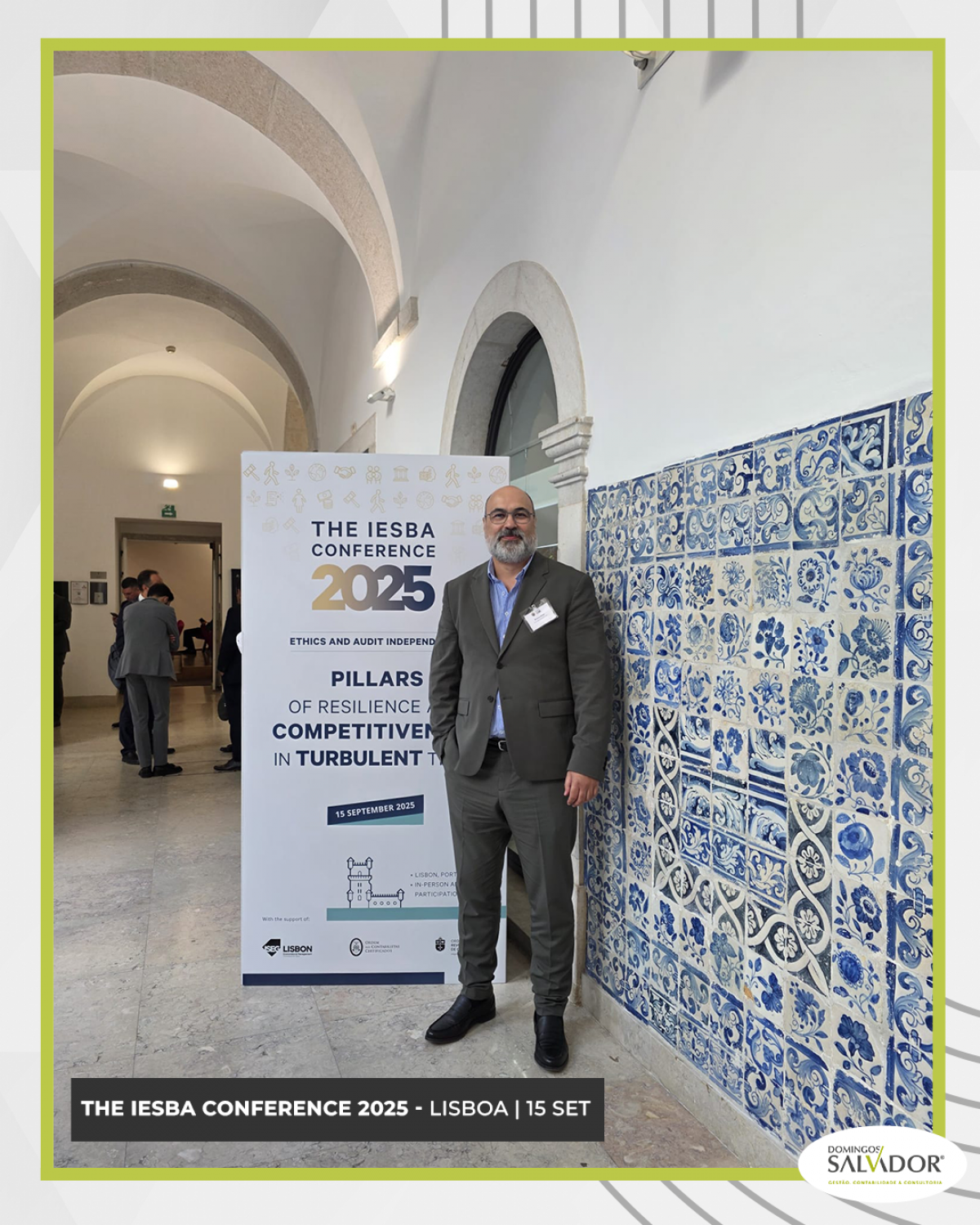Domingos Salvador participa na conferência internacional do IESBA em Lisboa