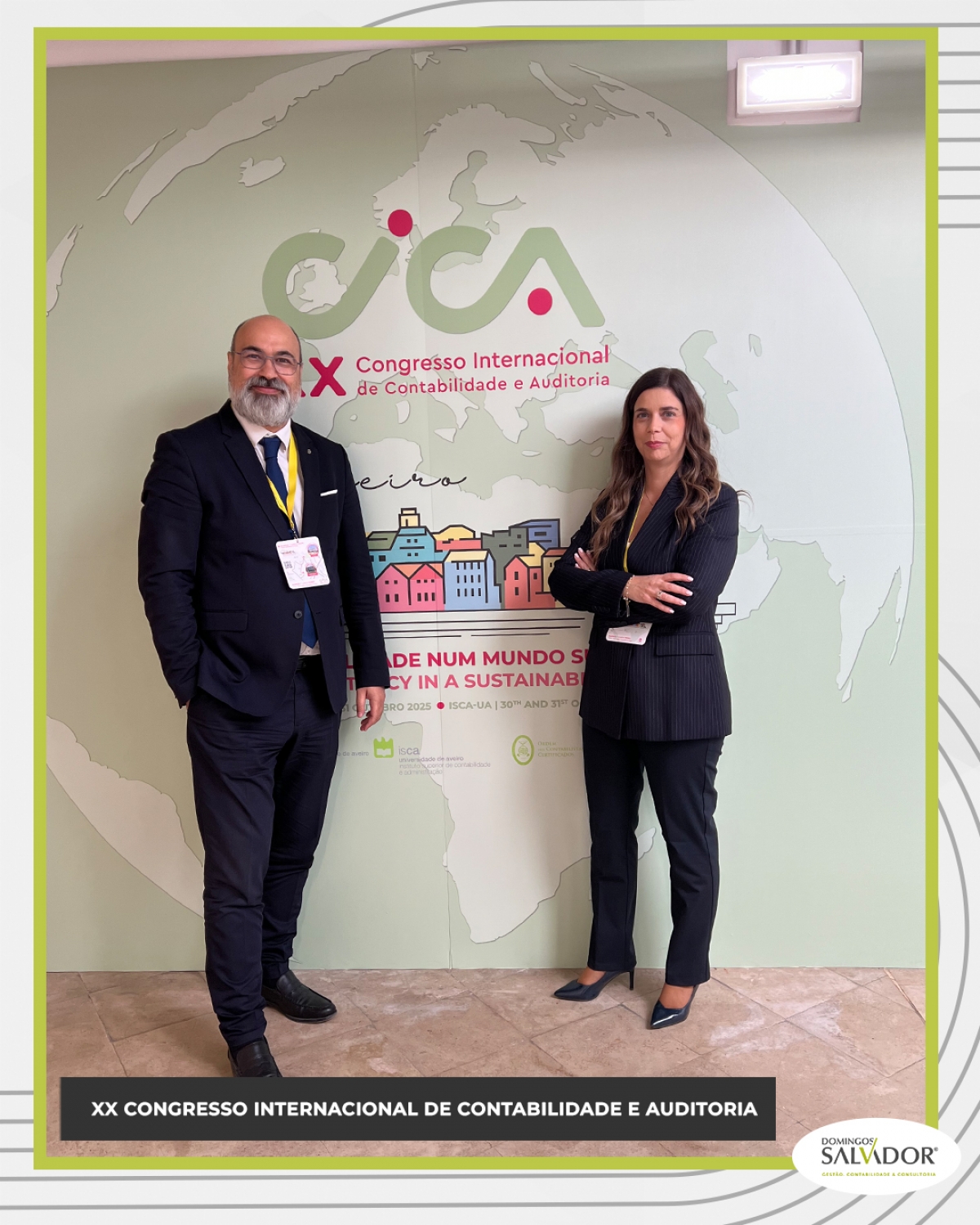 Domingos Salvador marca presença no XX Congresso Internacional de Contabilidade e Auditoria