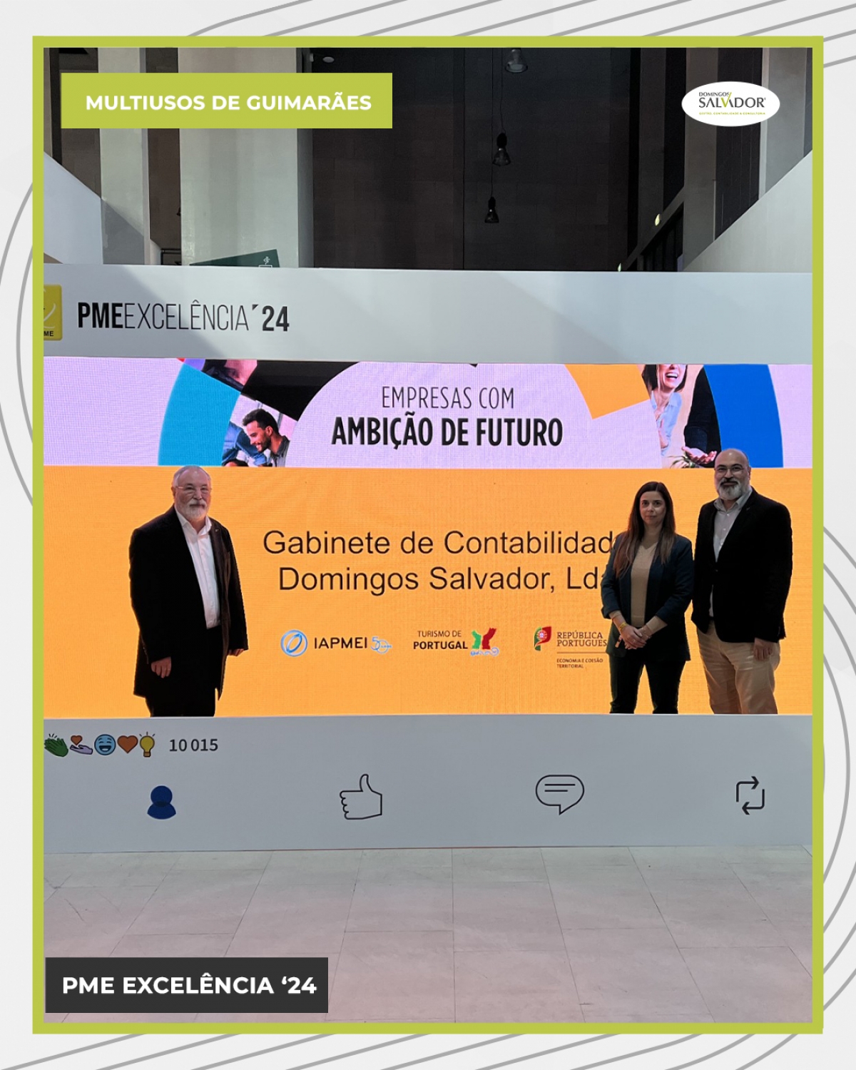 Domingos Salvador distinguida com o PME Excelência ‘24 pela 10.ª vez
